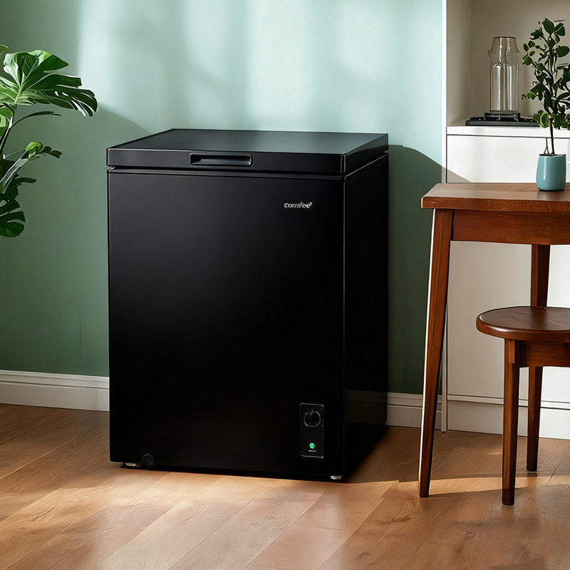 Living And Home 0.1m³ L Mini Fridge, Black