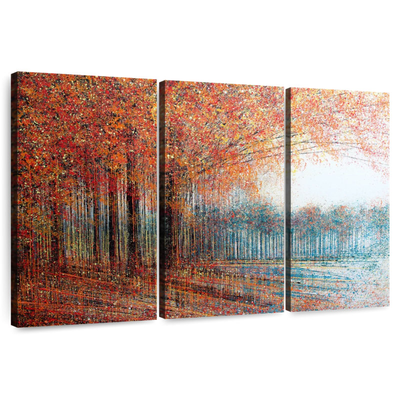 Avery The Red Trees, 32" H x 50" W