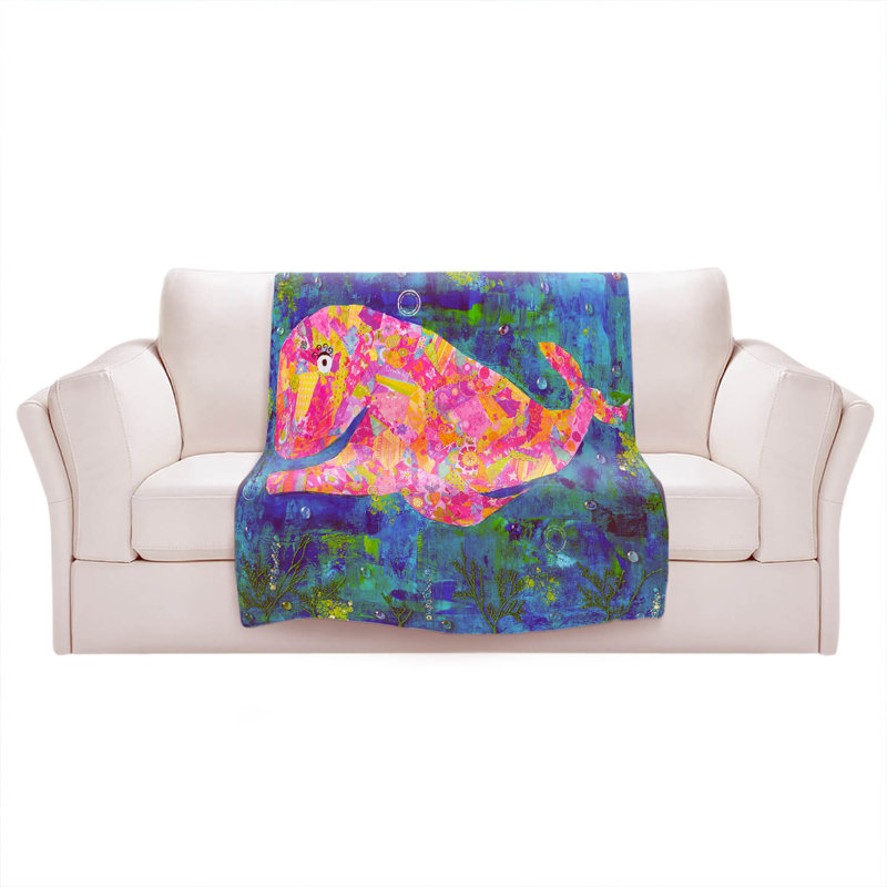 Couverture baleine wilma the , 51 po x 60 po