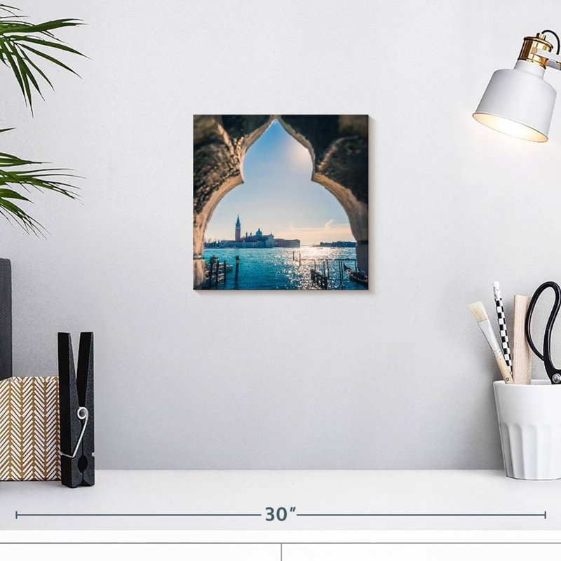 Vue de Nicci San Giorgio Maggiera, H 10 po x l 10 po