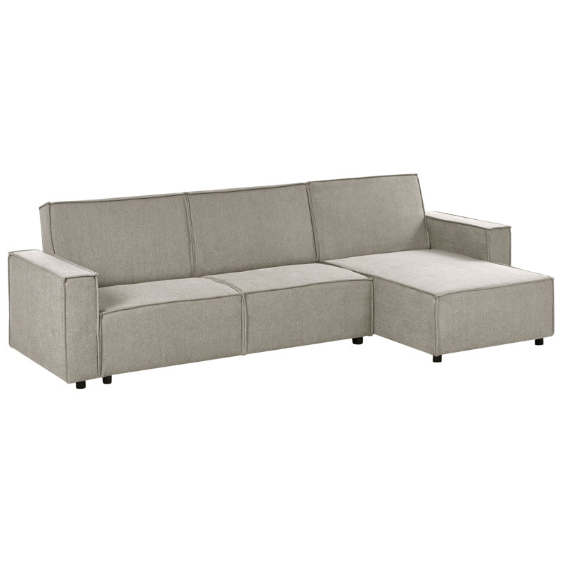 ROMEDAL II 3 Seater Sofa Bed, Right Hand Facing, Beige