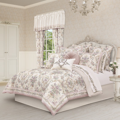 Amagansett 4Pc. Ensemble d'édredon rosé