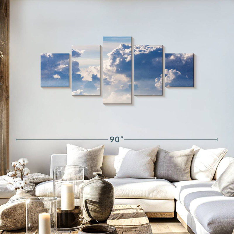 Simple Sky, 30" H x 68" W