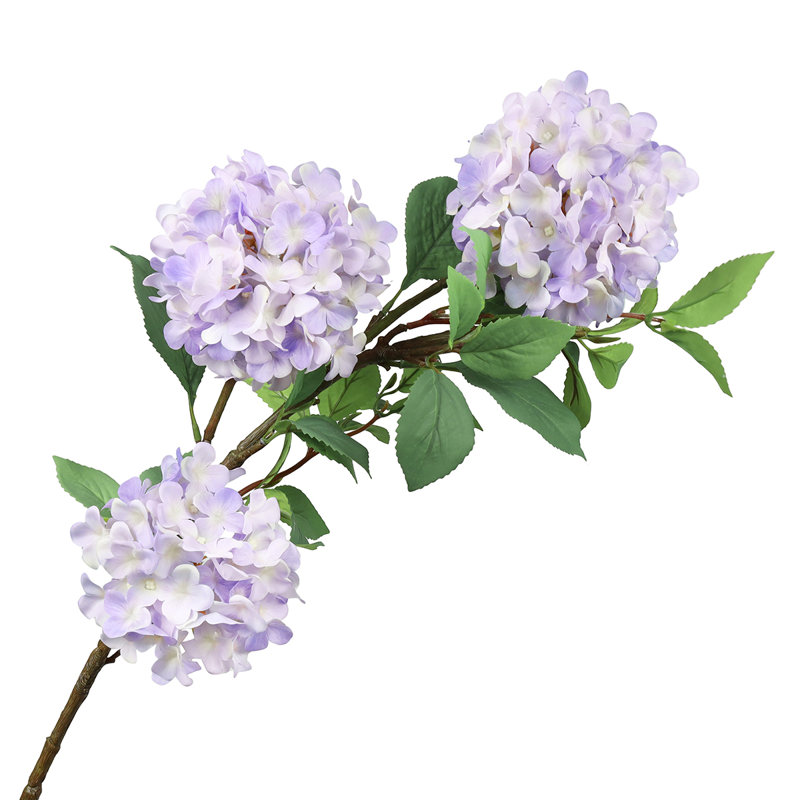 Tige d'hortensia de luxe, Mauve clair