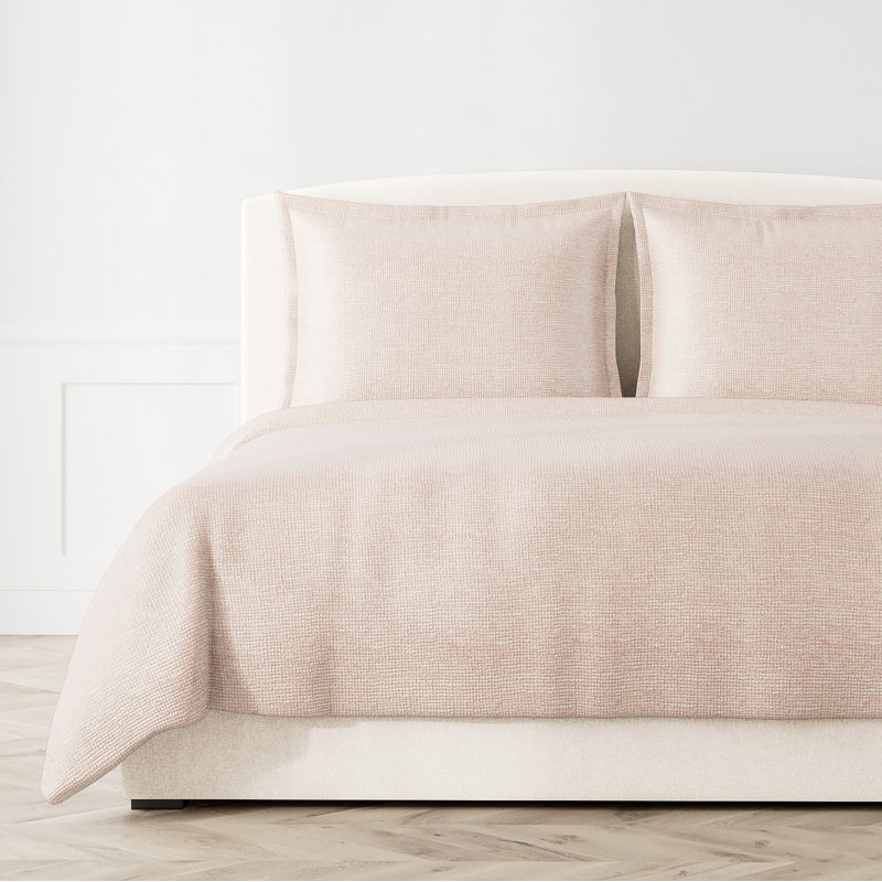 Screen Coverlet , King Coverlet / Bedspread, Rose