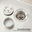 Stainless Steel Kitchen Sink, Single Bowl, Undermount Handmade Sink In Brushed Nickel, With Us Standard Drain And Hook