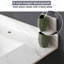 Plateau de meuble-lavabo en pierre frittée blanche de 37 po avec dosseret de 4 po de hauteur et lavabo de lavabo rectangulaire encastré de 4 po