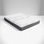 Matelas hybride en mousse viscoélastique gélifiée infusée de gel de thé vert moderne et contemporain de 12 po avec base infusée de charbon Gann, niveau de confort ferme-257920680