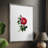 Botanical Beauty I Framed Print - Solid Wood 50509-1132423836