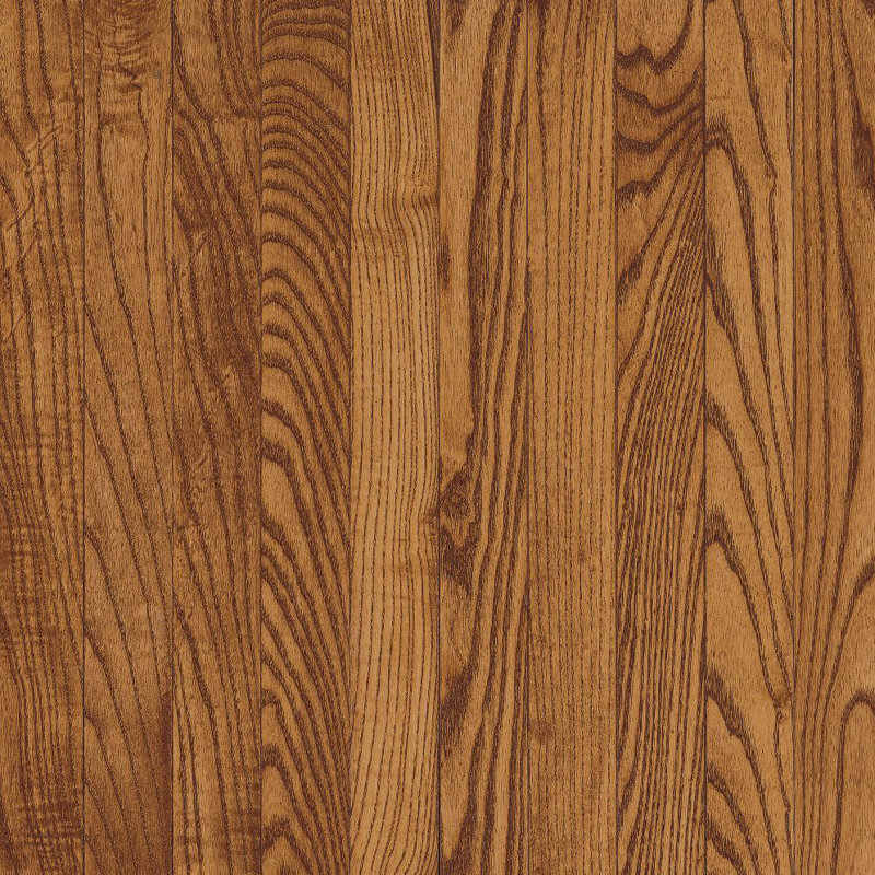 Parquet en chêne massif de 3/4 po d'épaisseur x 2 1/4 po x longueur variable, Crosse de fusil