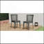 Chaises d'extérieur polyvalentes empilables avec matériaux durables et design élégant, ensemble de 2