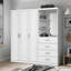 Kimberley 3 Door 4 Drawer Combi Fitment Wardrobe-120612138