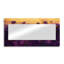 Champ de tournesols lilas foncé - Art mural miroir floral - imprimé sur métal-1444747795