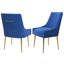 Chaise d'appoint en velours Lashana-1723184952