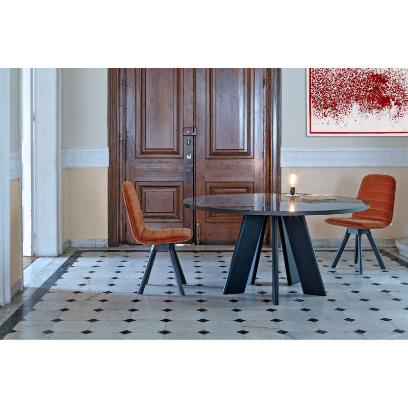 Alhambra Round Dining Table, 59.06" W x 59.06" L