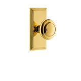 Grandeur Carré Plate Double Dummy with Circulaire Door Knob