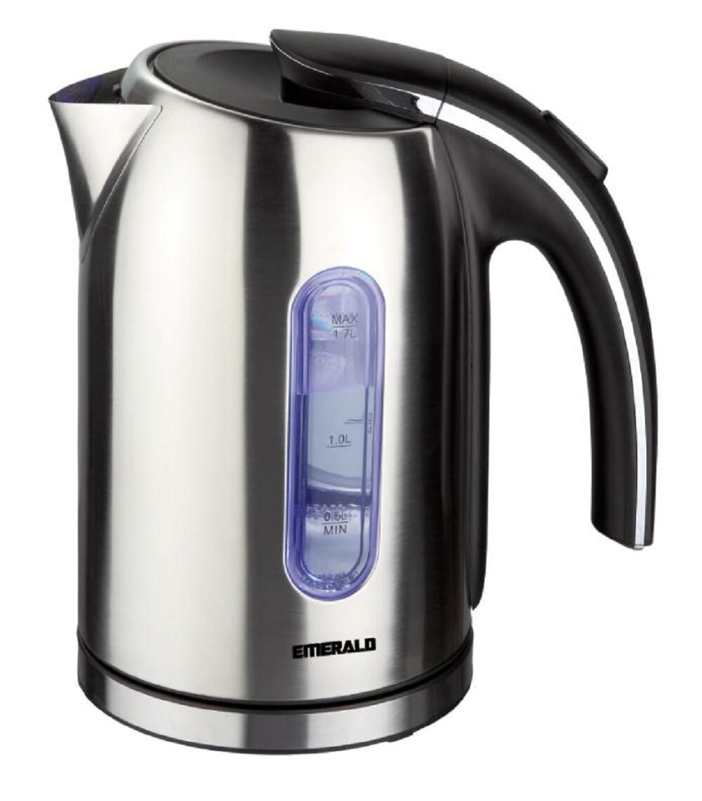 Winado 7.5-Cup Glass and Stainless Steel Electric Kettle with 7