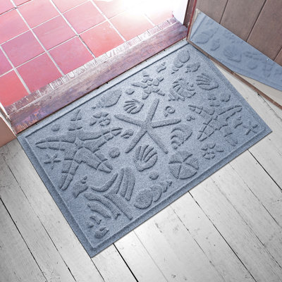 WaterHog Beachcomber 23 in. x 35 in. Indoor Outdoor Door Mat