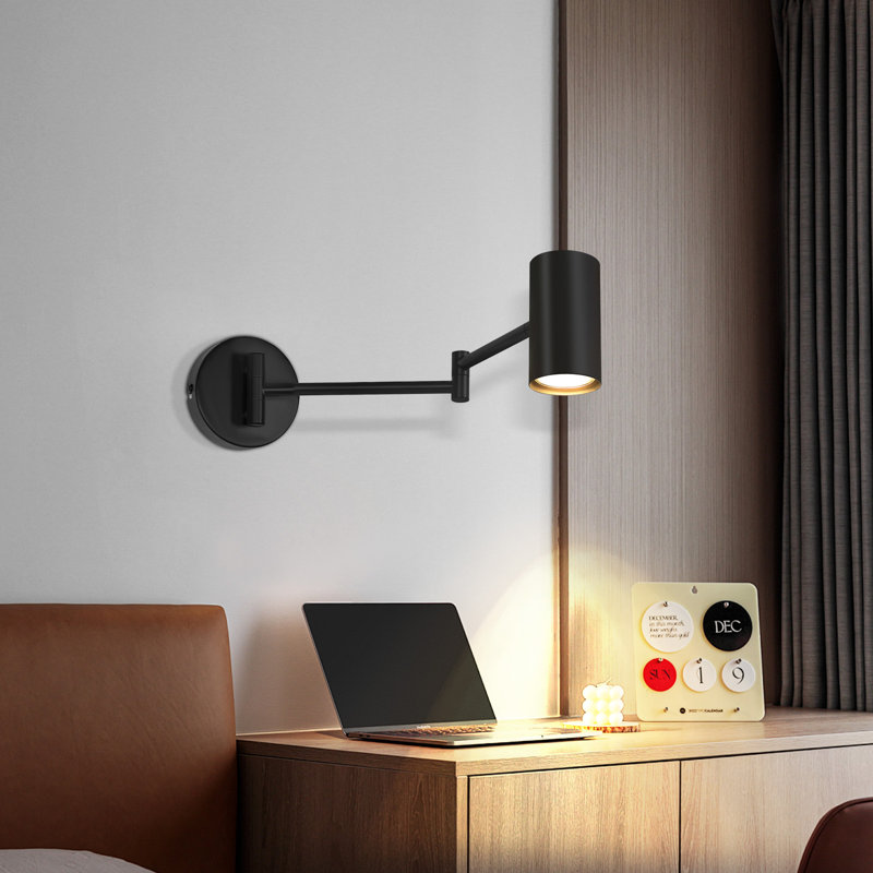 Iron Swing Arm Sconce