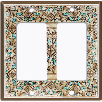 2 - Gang Rocker Standard Wall Plate