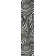 Maribo High-Low Abstract Groovy Striped Black/White Rug