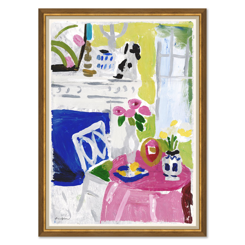 Keeping Room Set - Pink & Green Set by Dana Gibson