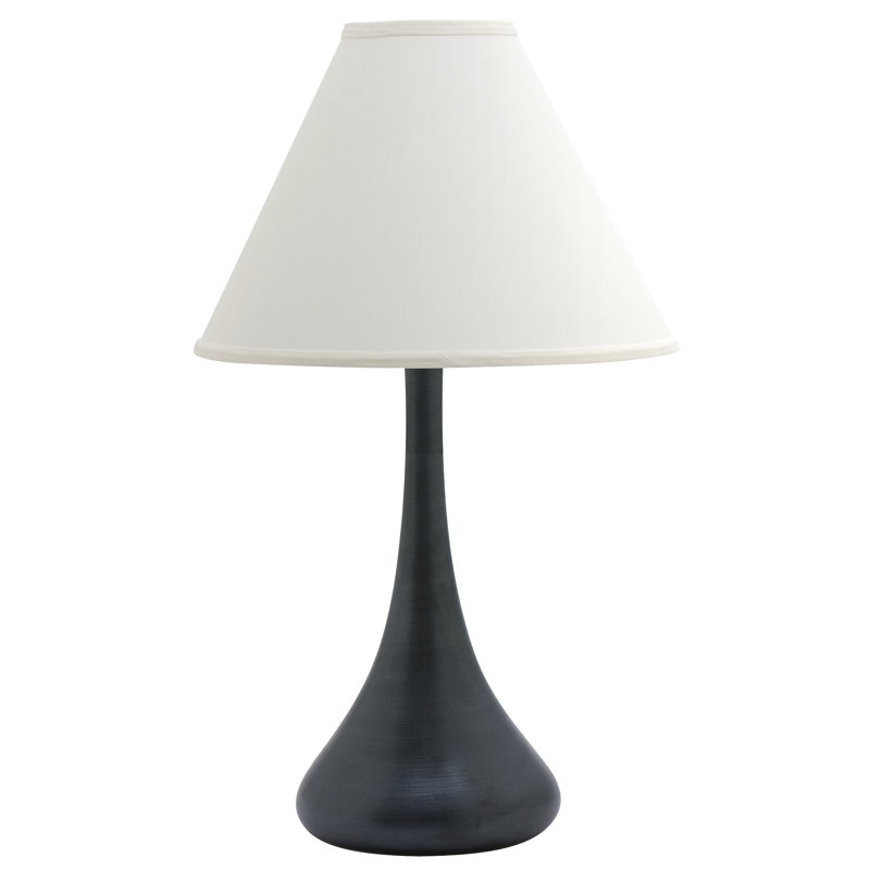 Scatchard Table Lamp, Black Matte