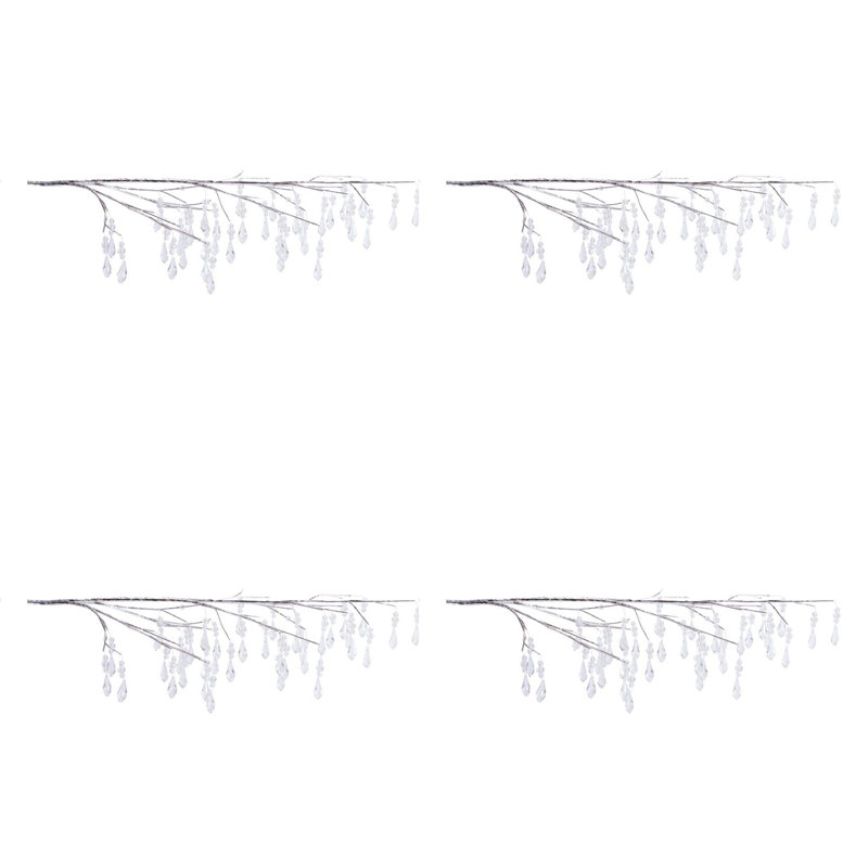 Bijou branche de glaçon (ensemble de 4)