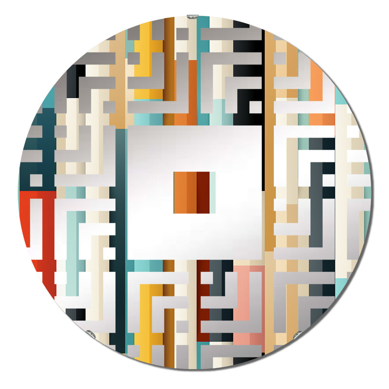 Miroir mural Urban Chic, 31,4 po x 31,4 po