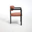 Ensemble de 2 chaises de salle à manger de style moderne Mid-Century Boucle - rembourrées avec des pieds en métal noir (cuisine / salle à manger) ， Orange-420682151