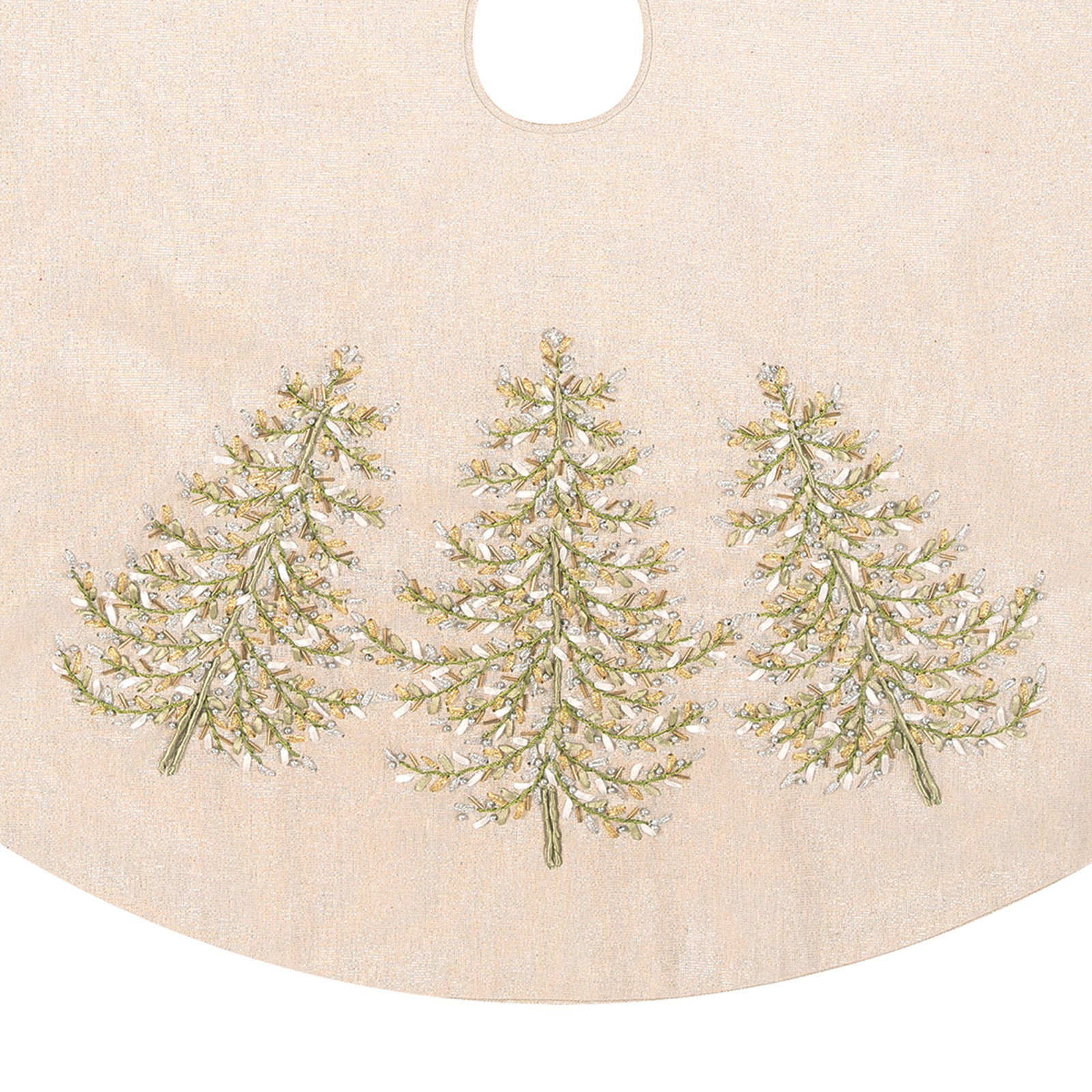 Embroidered Tree Skirt