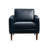 Demaine Faux Leather Armchair-902937780