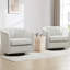 Fauteuil pivotant Graceful Curve-1346895980