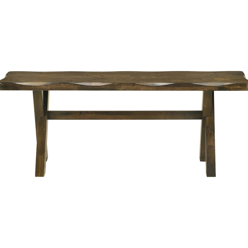 Banc en bois Knotty Nutmeg