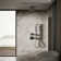 Honesty 10" Single-Function Wall or Ceiling-Mount Square Rainhead, Square Rain Showerhead 2.5 GPM
