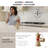 Single Handle Brushed Gold Gooseneck Swivel Spout Single-Hole Cold Water Tap Faucet-52292443