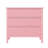 Fluted 3 Drawer Dresser Set Of 2-983042423