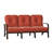 Fremont 75.25'' Wide Aluminum Patio Sofa with Cushions-87146339-26118109