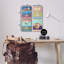 Ensemble de 4 toiles Cocktail over Mute Landscape, design par Matthew Piotrowicz-90667356