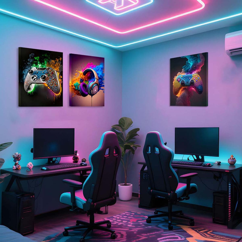 3 Piece Wrapped Canvas Print