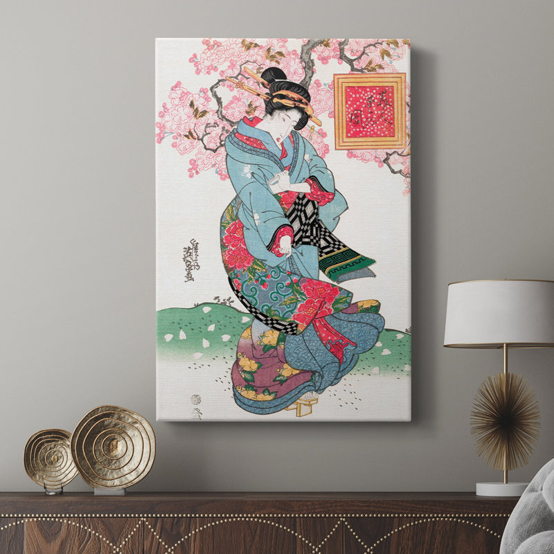 VintageJapan I - galerie Cavas enveloppé, H 12 po x l 8 po