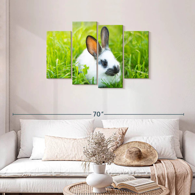 Brampt Grass Munching Rabbit