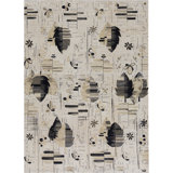 Hand Woven Wool Floral Area Rug