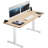 VIVO Single Motor Electric Desk with Push Button Memory Controller-97735800-112376710