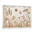 Cadre flottant blanc, bois massif
