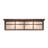 Santa Fe Glass Flush Mount