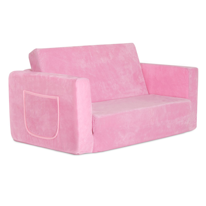 Dream On Me Nestle Kids Sofa - Duo, Pink
