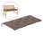 Outdoor 2.8'' Bench Seat Cushion-99664443-99664441