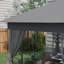 Abri de jardin en métal 10 po x 11,5 po Outsunny
