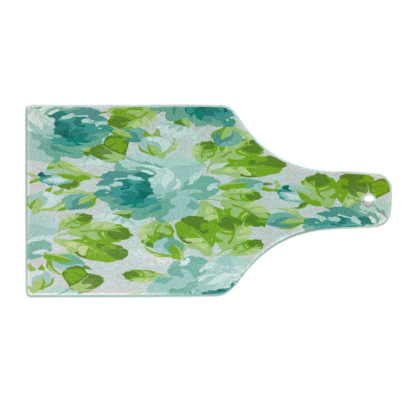 Planche à découper en verre trempé Ambesonne